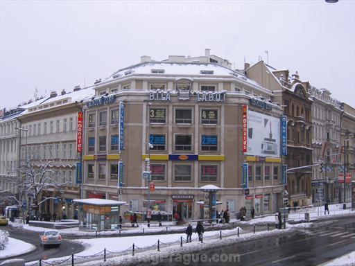 Bila Labut Department Store at Wenceslas Square