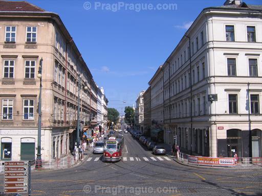 Vitezna Street from Ujezd Vitezna Street from Ujezd