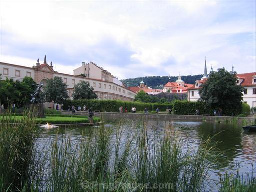 Prague Wallenstein Palace Garden Pond